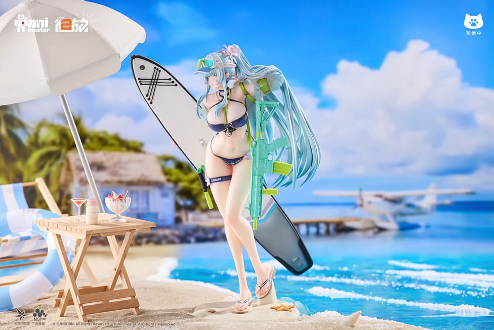 Girls' Frontline 2: Exilium statuette 1/7 HK416 Cerulean Breaker 24 cm