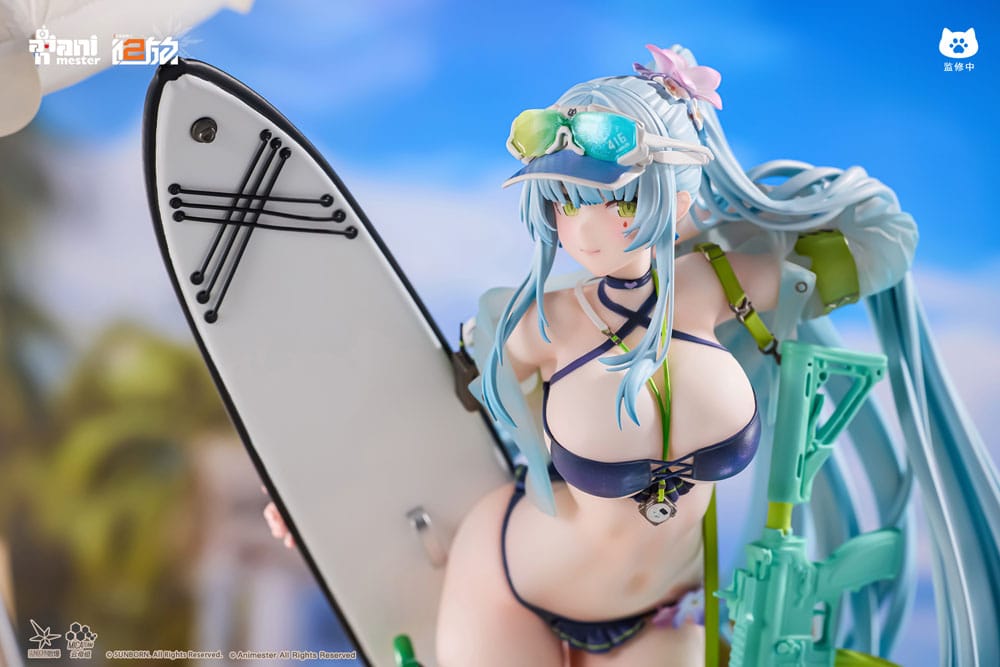 Girls' Frontline 2: Exilium statuette 1/7 HK416 Cerulean Breaker 24 cm