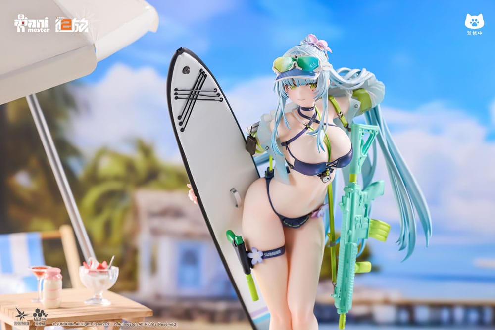 Girls' Frontline 2: Exilium statuette 1/7 HK416 Cerulean Breaker 24 cm