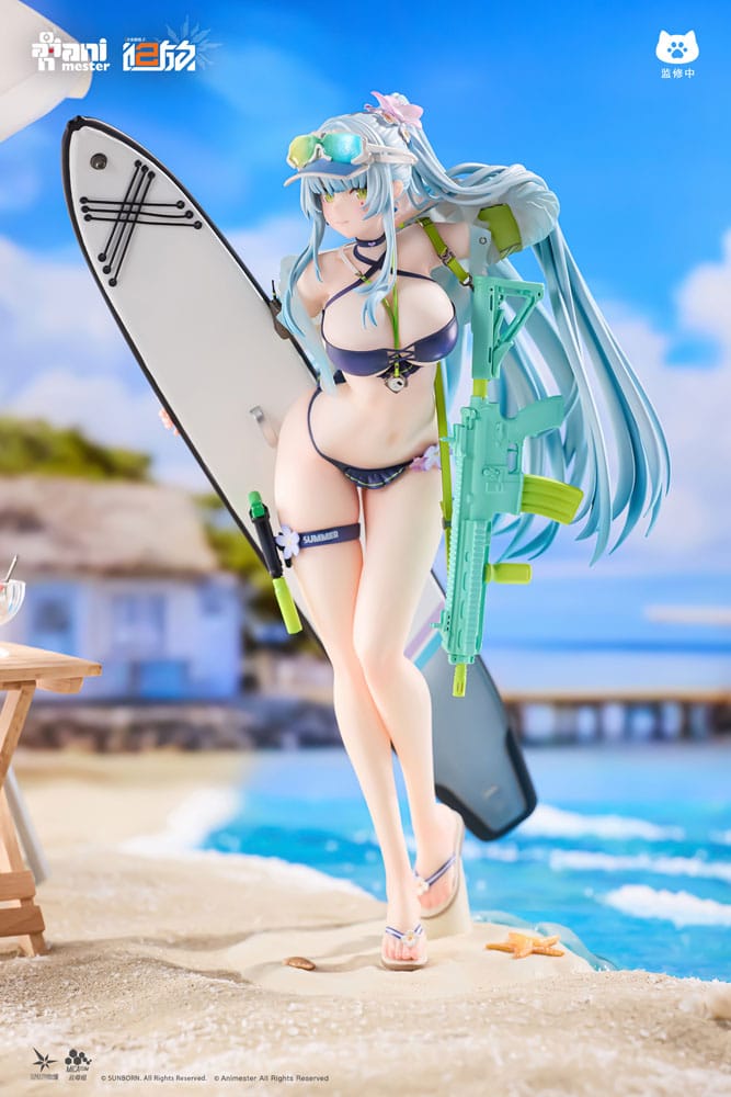 Girls' Frontline 2: Exilium statuette 1/7 HK416 Cerulean Breaker 24 cm