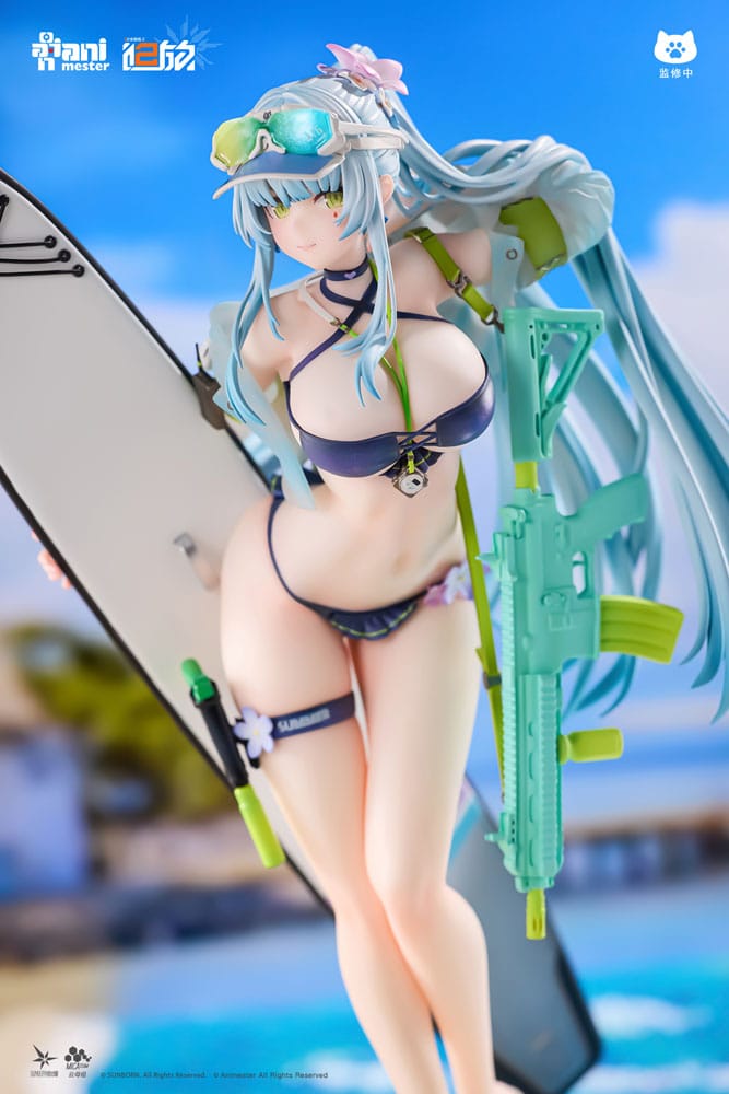 Girls' Frontline 2: Exilium statuette 1/7 HK416 Cerulean Breaker 24 cm