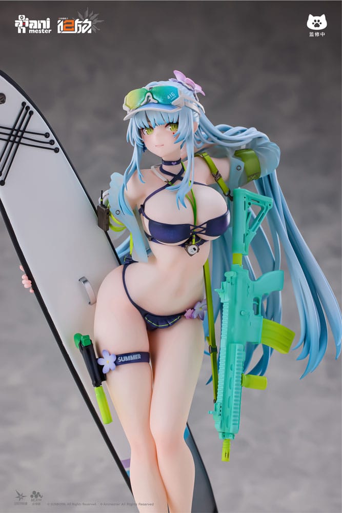 Girls' Frontline 2: Exilium statuette 1/7 HK416 Cerulean Breaker 24 cm