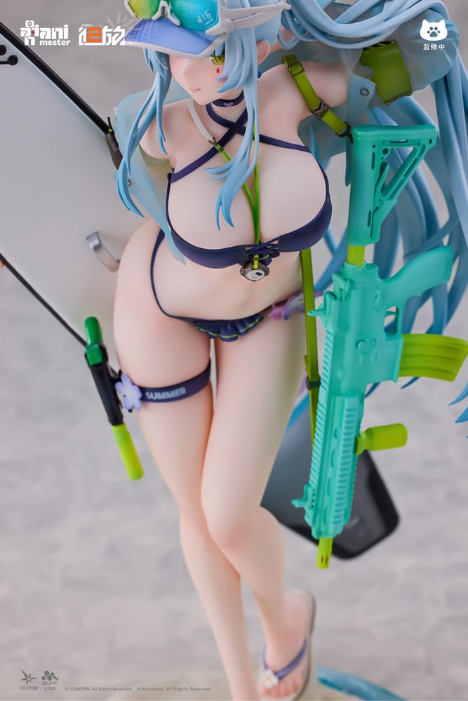 Girls' Frontline 2: Exilium statuette 1/7 HK416 Cerulean Breaker 24 cm