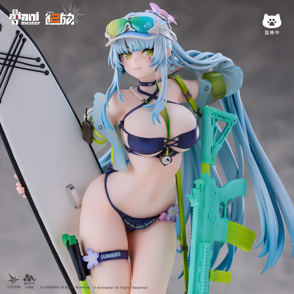 Girls' Frontline 2: Exilium statuette 1/7 HK416 Cerulean Breaker 24 cm