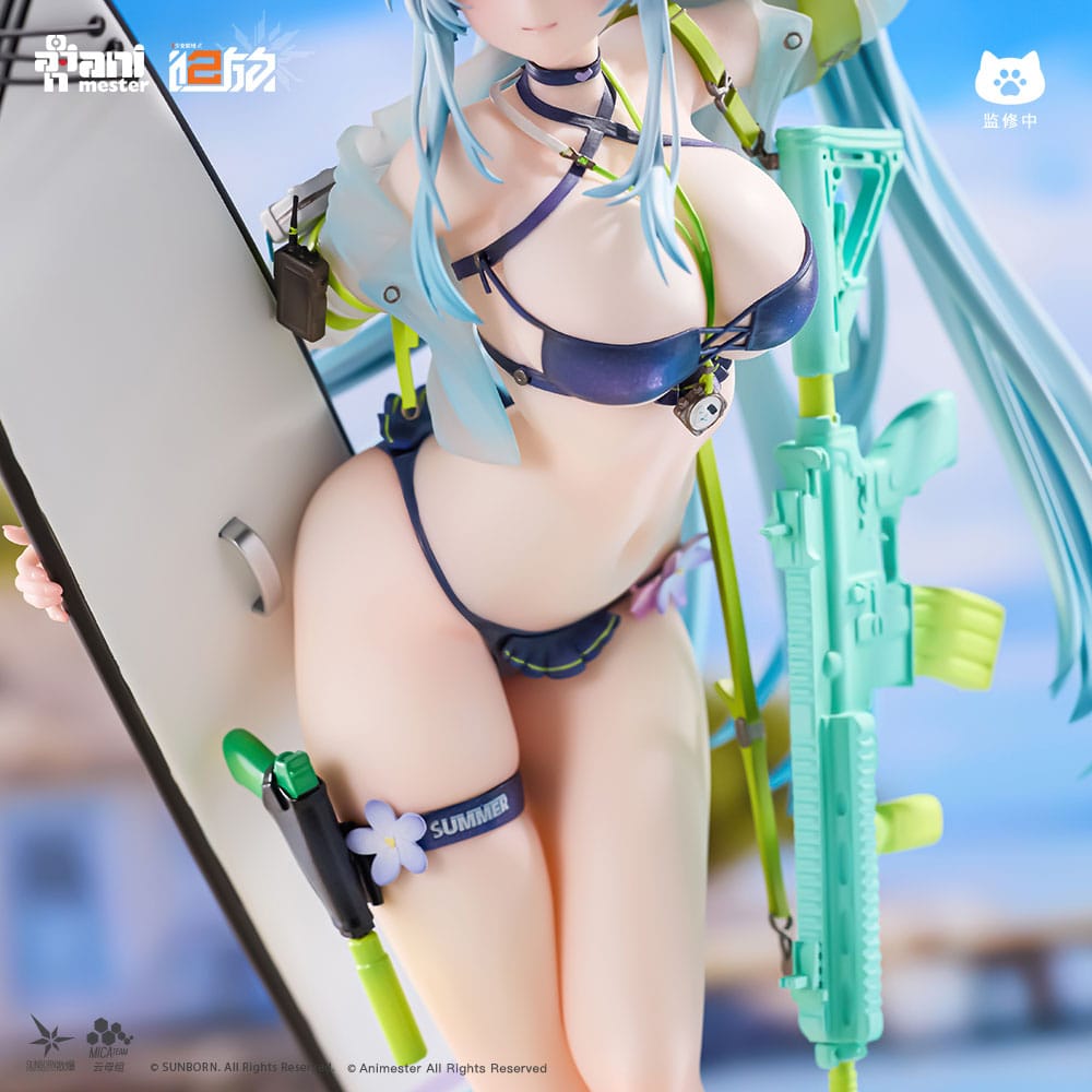 Girls' Frontline 2: Exilium statuette 1/7 HK416 Cerulean Breaker 24 cm