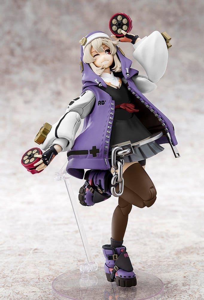 Guilty Gear Strive figurine Plastic Model Kit Bridget Articulated Purple Color Ver. 14 cm