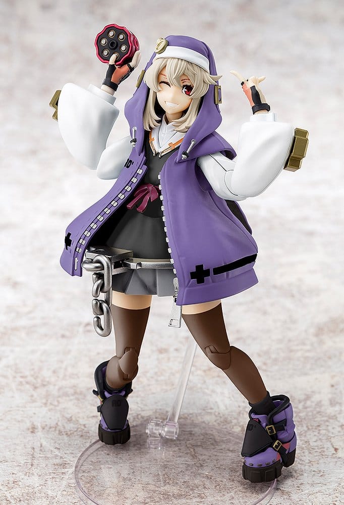 Guilty Gear Strive figurine Plastic Model Kit Bridget Articulated Purple Color Ver. 14 cm