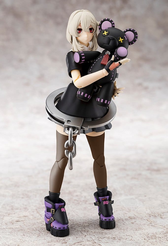 Guilty Gear Strive figurine Plastic Model Kit Bridget Articulated Purple Color Ver. 14 cm
