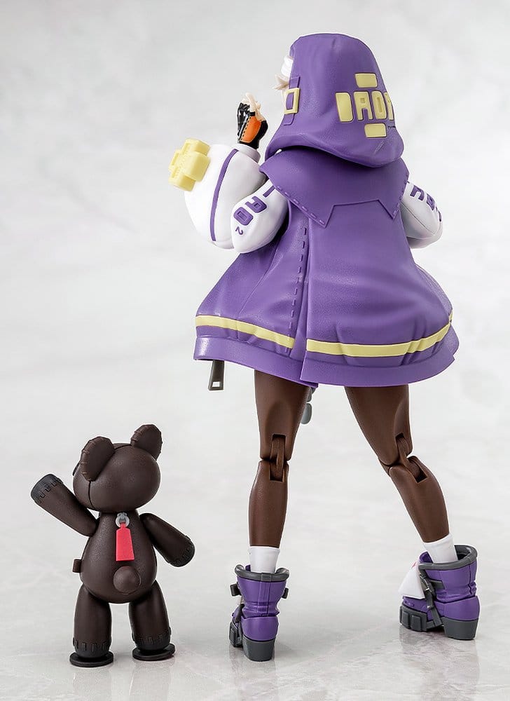 Guilty Gear Strive figurine Plastic Model Kit Bridget Articulated Purple Color Ver. 14 cm