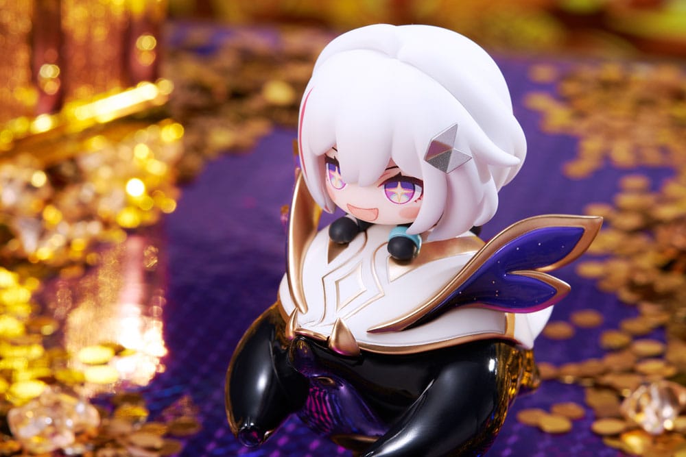 Honkai: Star Rail statuette PVC Hu Tao Chibi Topaz & Numby Chibi Chara Yurayura Stand 10 cm