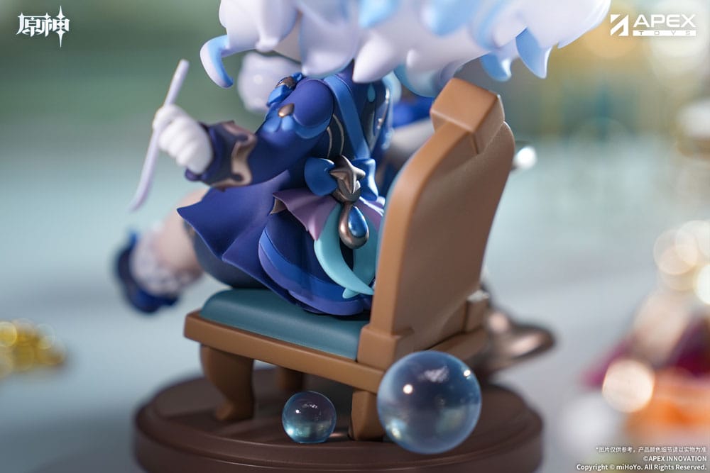 Genshin Impact statuette PVC Furina Amai Gogo no Sanbika Chibi Chara Ver. 13 cm