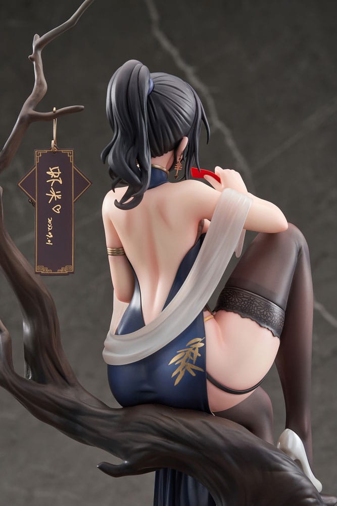 Original Character statuette PVC 1/7 Xiami China Dress Genboku Ver. 26 cm