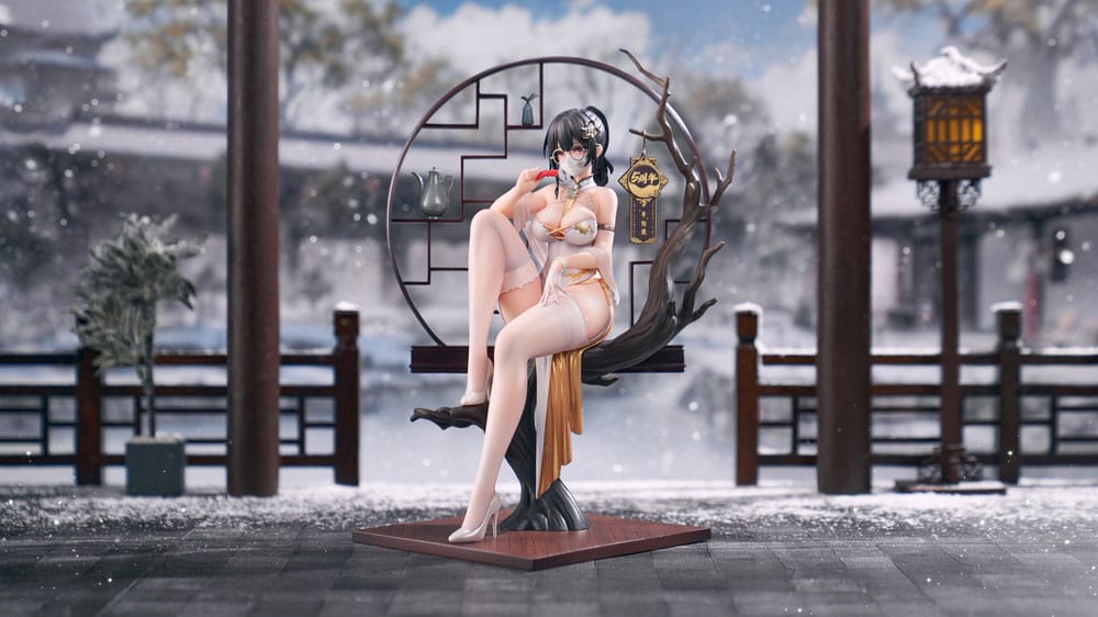 Original Character statuette PVC 1/7 Xiami China Dress Step On Snow Ver. 26 cm