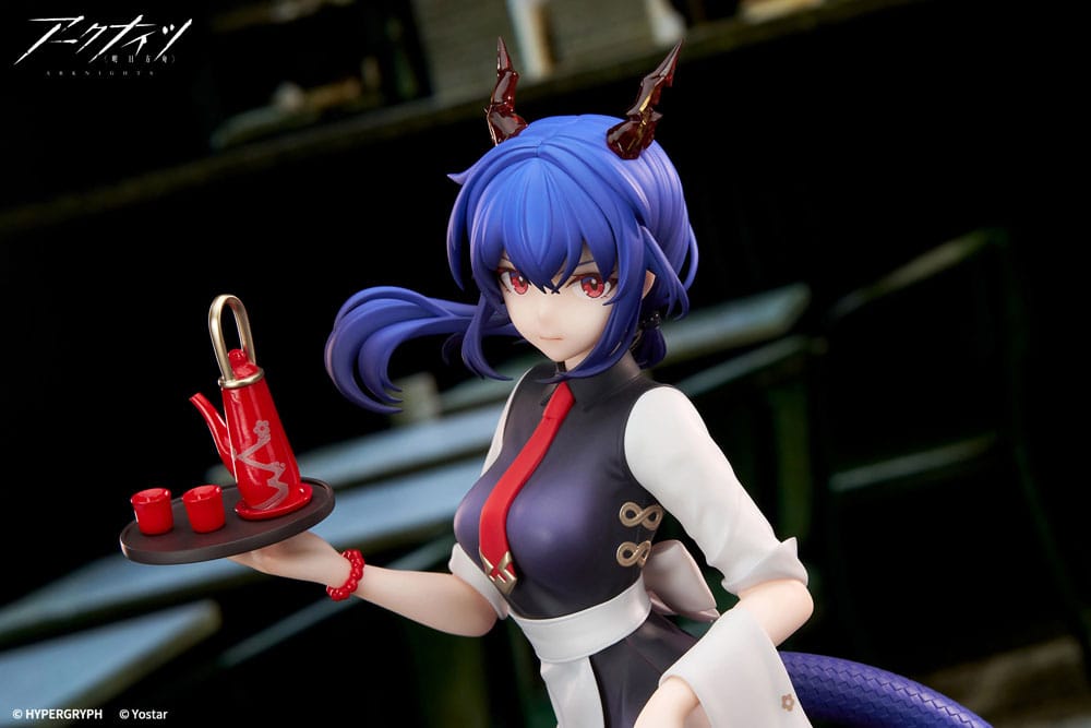 Arknights statuette PVC Limepie Series 1/8 Ch´en Tea Time Ver. 24 cm