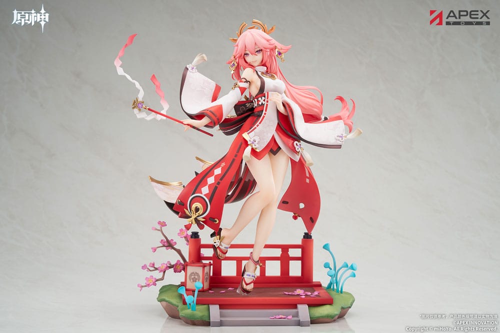 Genshin Impact statuette PVC 1/7 Yae Miko Astute Amusement Ver. 28 cm