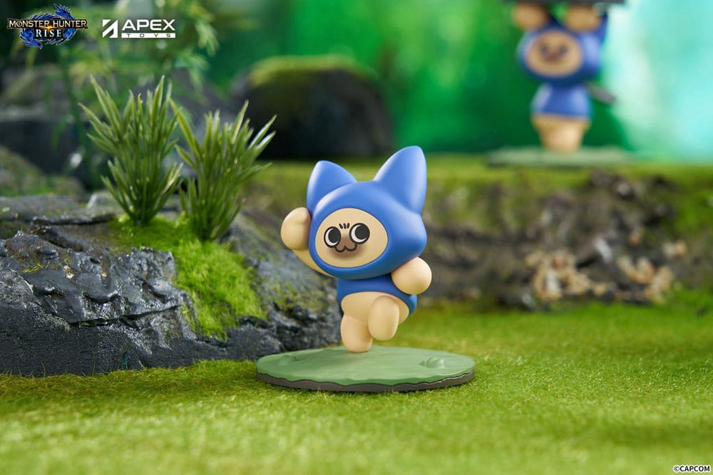 Monster Hunter Rise pack 6 trading figures Felyne Cat