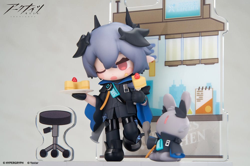 Arknights statuette PVC Would You Like A Dessert? Mini Series Logos 10 cm