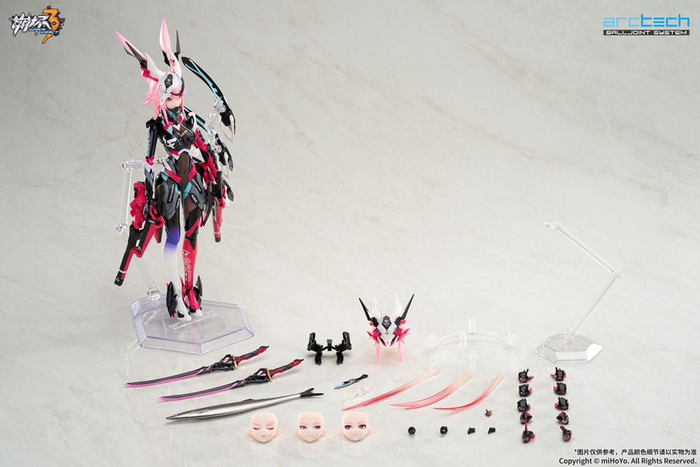 Honkai Impact 3rd figurine Arctech Posable Series 1/8 Sakura Yae Darkbolt Jonin Neon Shade Ver. 22 cm
