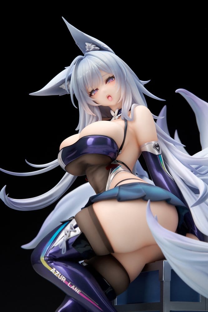 Azur Lane figurine PVC 1/7 Shinano Moonlit Chrome Ver. Acrylic Special Edition w/Display 25 cm