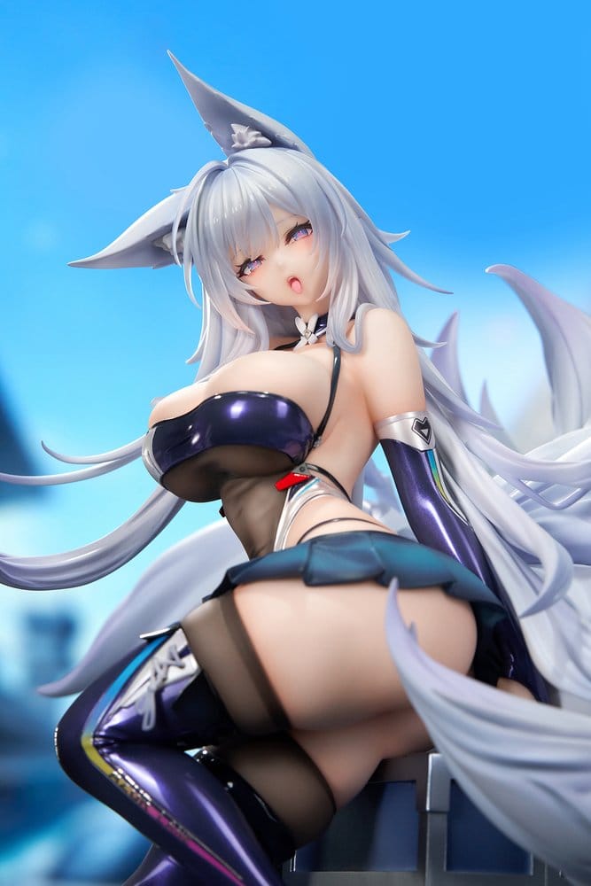 Azur Lane figurine PVC 1/7 Shinano Moonlit Chrome Ver. Acrylic Special Edition w/Display 25 cm