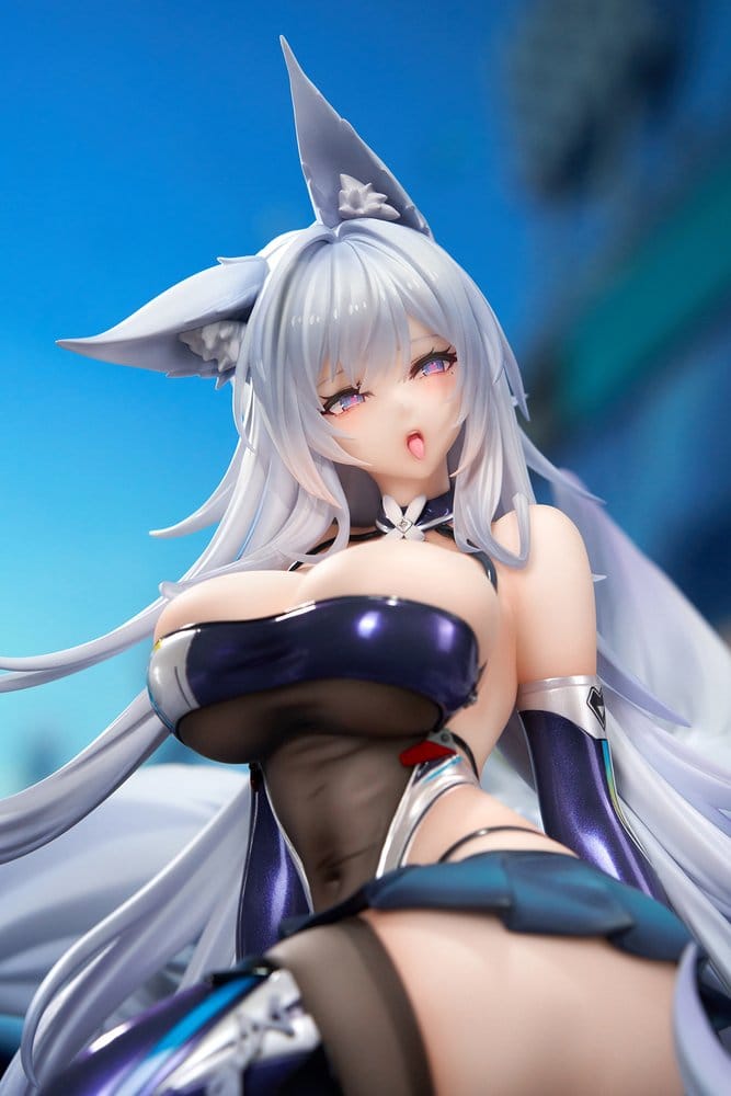 Azur Lane figurine PVC 1/7 Shinano Moonlit Chrome Ver. Acrylic Special Edition w/Display 25 cm