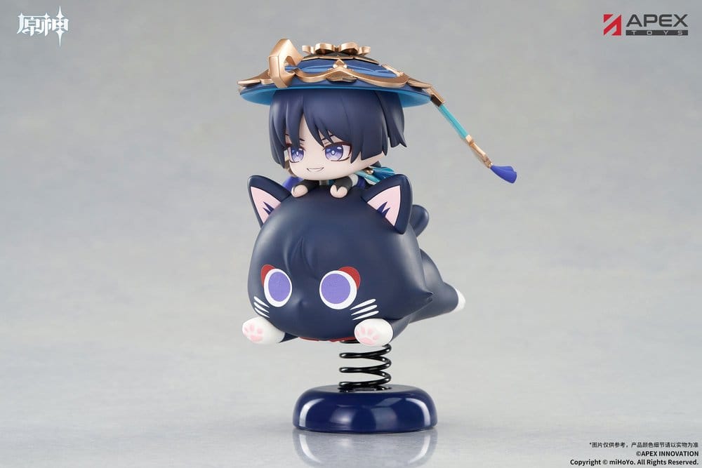 Genshin Impact figurine PVC Chibi Chara Yurayura Stand Wanderer 11 cm