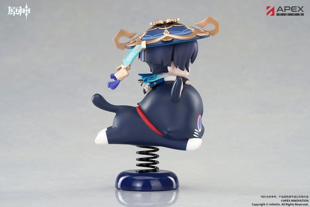 Genshin Impact figurine PVC Chibi Chara Yurayura Stand Wanderer 11 cm