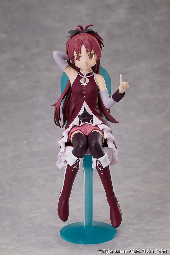 Puella Magi Madoka Magica The Movie: Rebellion statuette PVC Kyoko Sakura Tea Party Cake Song Ver. 18 cm