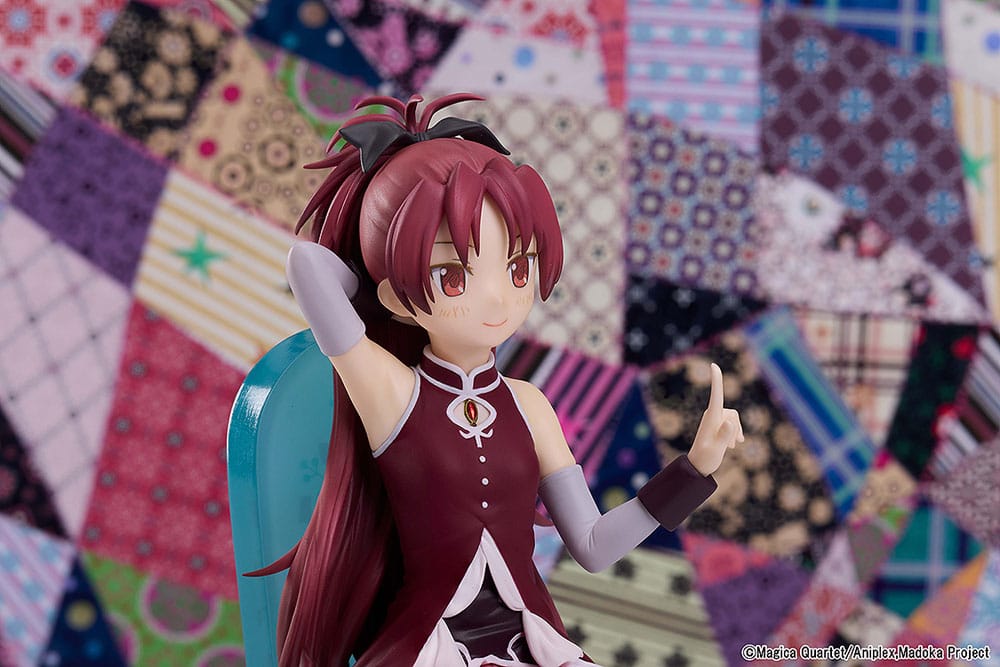 Puella Magi Madoka Magica The Movie: Rebellion statuette PVC Kyoko Sakura Tea Party Cake Song Ver. 18 cm