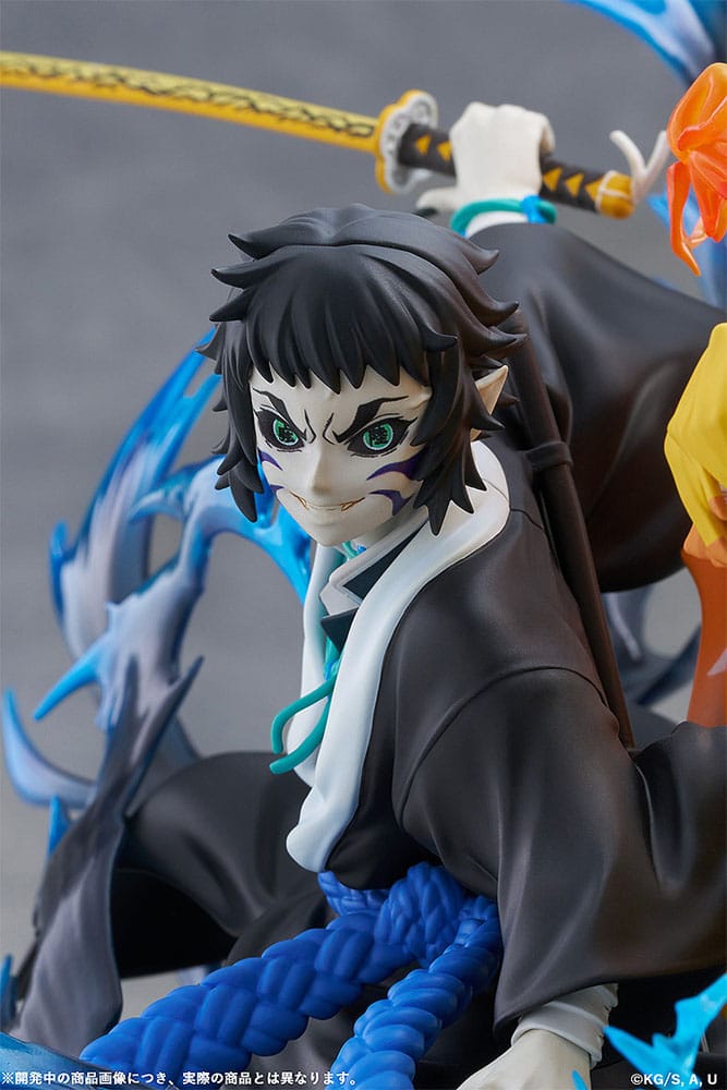 Demon Slayer: Kimetsu no Yaiba statuette PVC Zenitsu Agatsuma & Kaigaku 15 cm