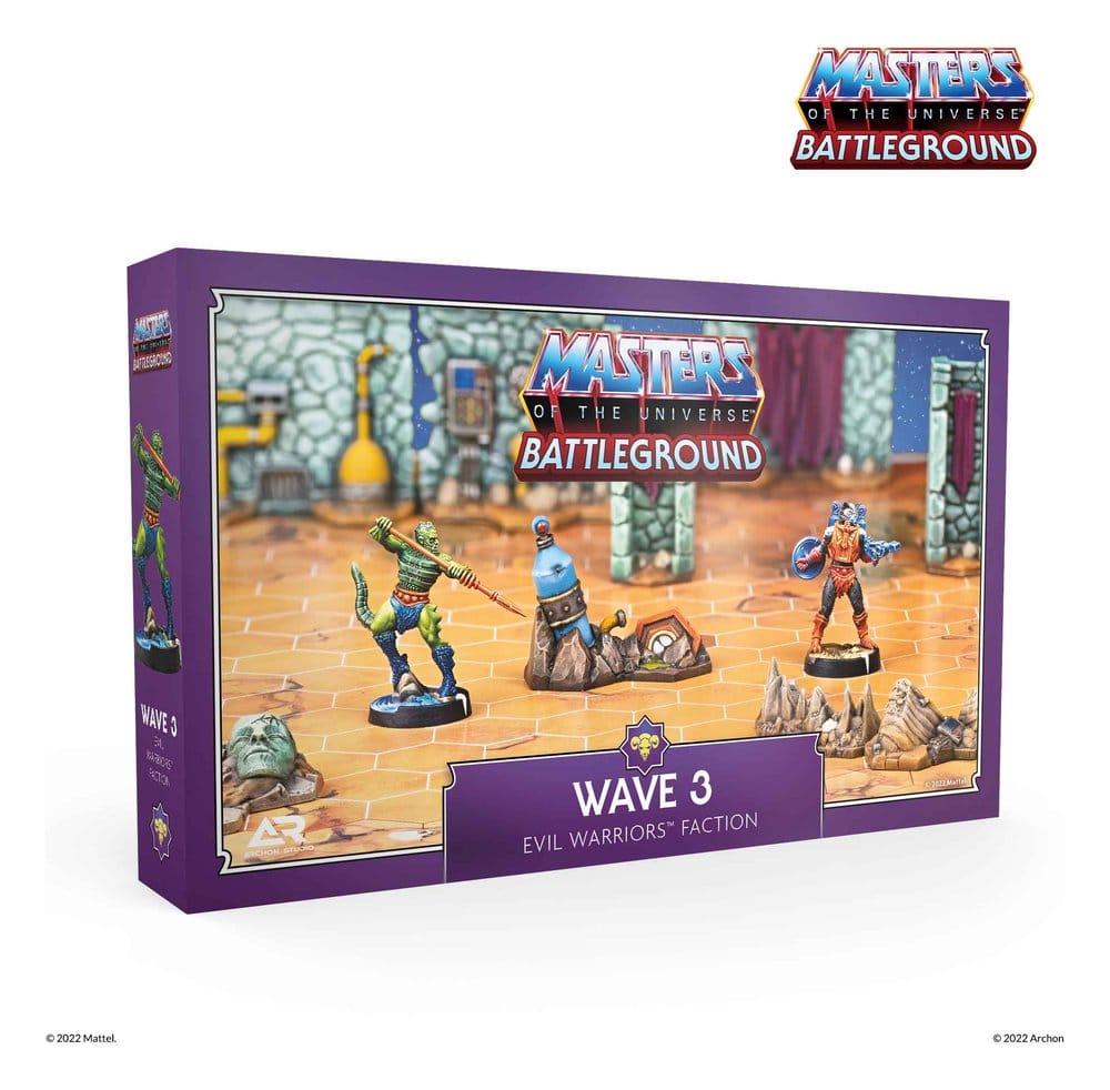 Masters of the Universe: Battleground jeu de figurines Wave 3: Evil Warriors Faction *ESPAGNOL*