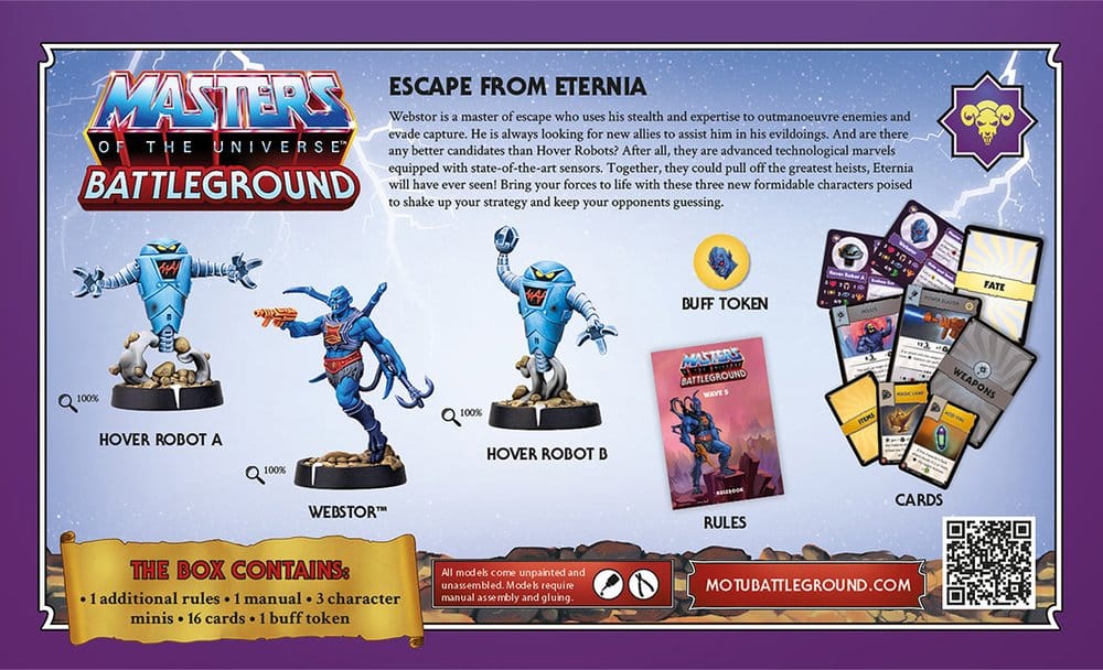 Masters of the Universe: Battleground jeu de figurines Wave 5: Evil Warriors Faction *FRANÇAIS*