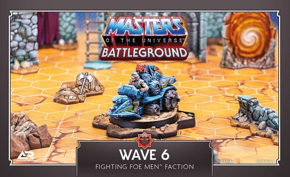 Masters of the Universe: Battleground jeu de figurines Wave 6: Fighting Foe Men Faction *ESPAGNOL*