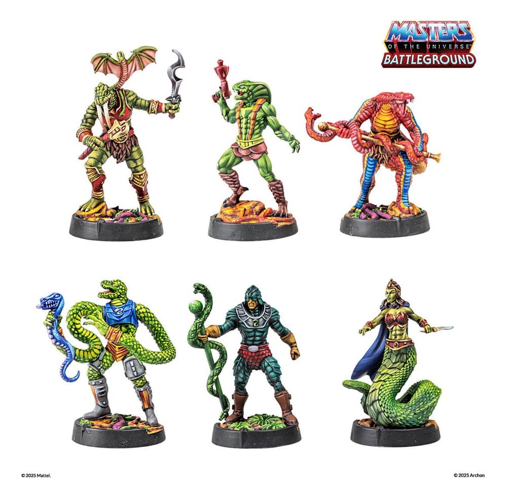 Masters of the Universe: Battleground jeu de figurines Wave 8: Snake Men Faction *FRANÇAIS*