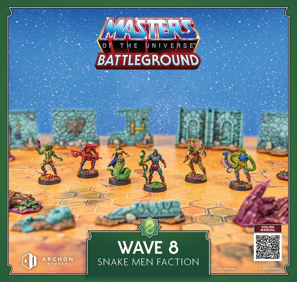 Masters of the Universe: Battleground jeu de figurines Wave 8: Snake Men Faction *FRANÇAIS*