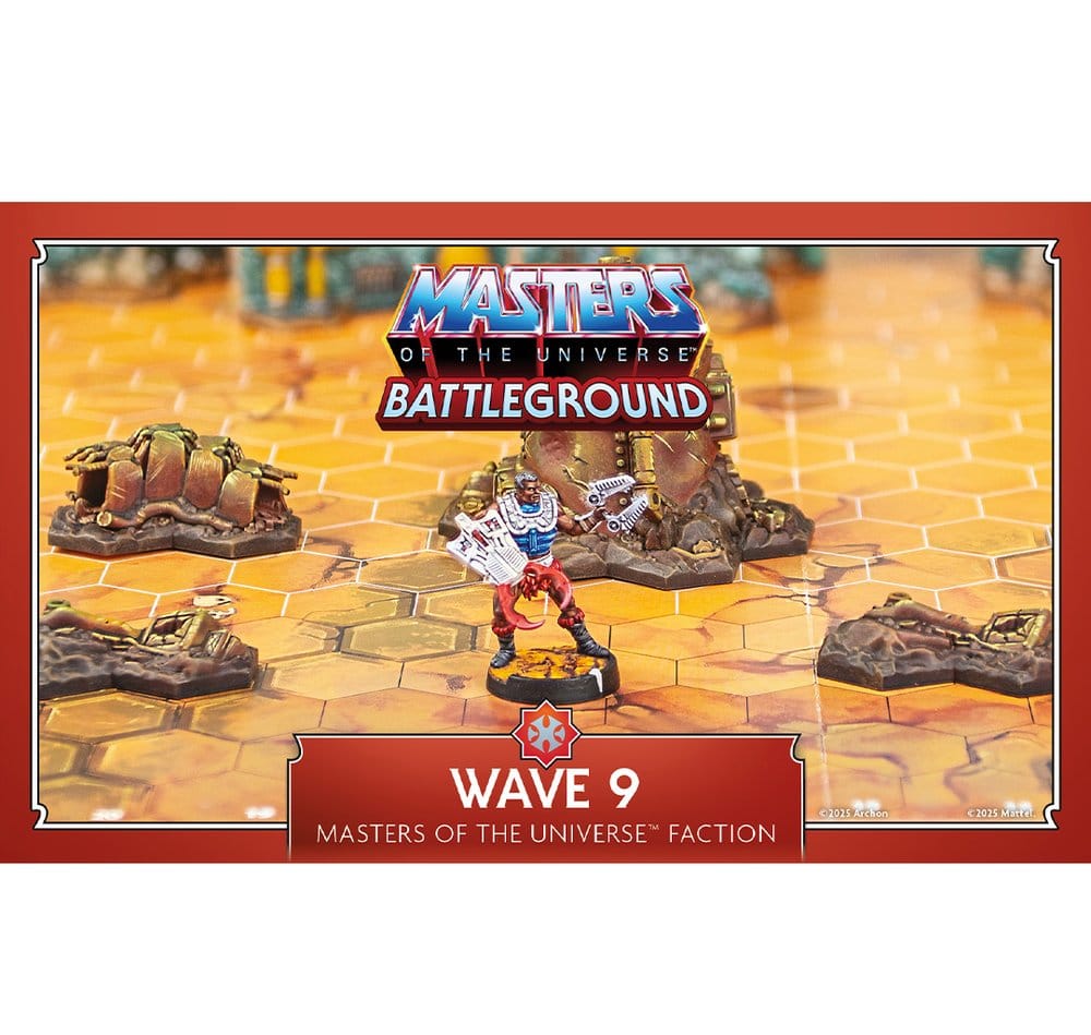 Masters of the Universe: Battleground jeu de figurines Wave 9: Masters of the Universe Faction *ANGLAIS*