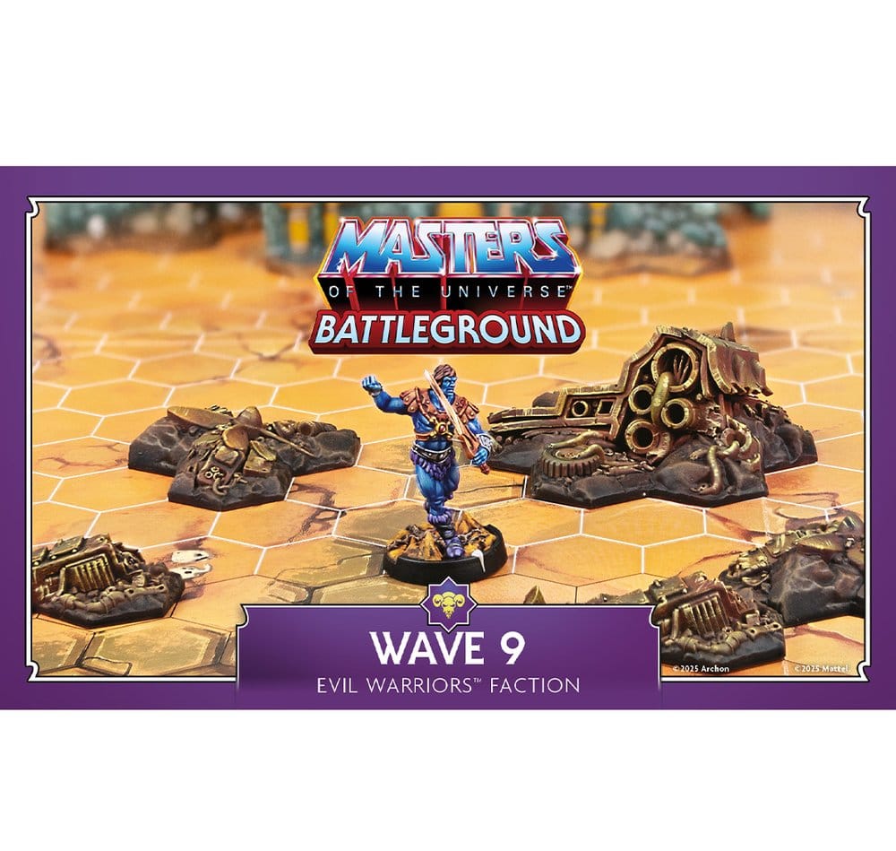 Masters of the Universe: Battleground jeu de figurines Wave 9: Evil Warriors Faction *ESPAGNOL*