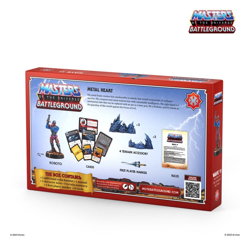 Masters of the Universe: Battleground jeu de figurines Wave 11: MOTU Faction (Roboto) *ALLEMAND*