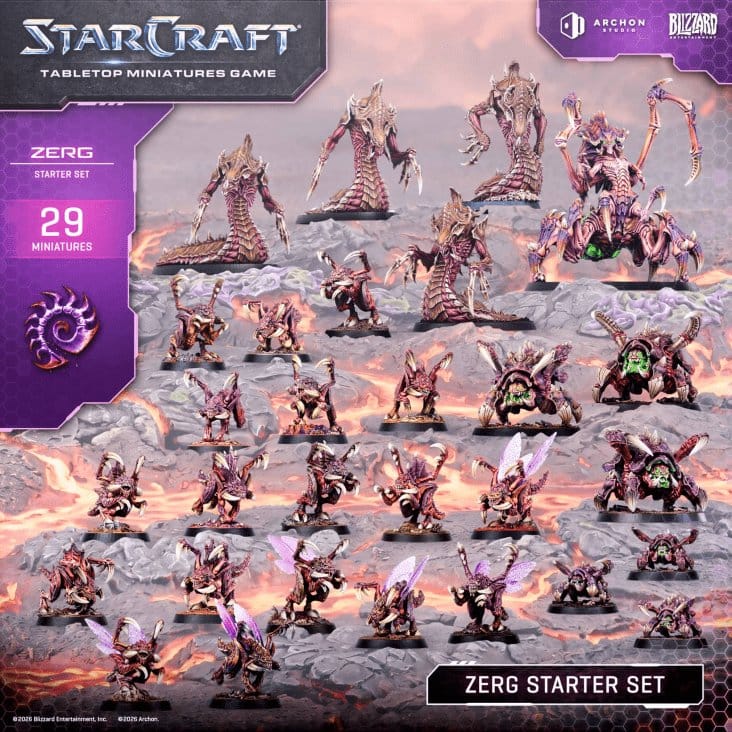 StarCraft TMG set de démarrage Zerg