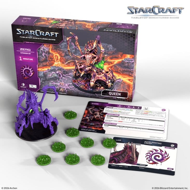 StarCraft TMG set d'extension Zerg: Queen