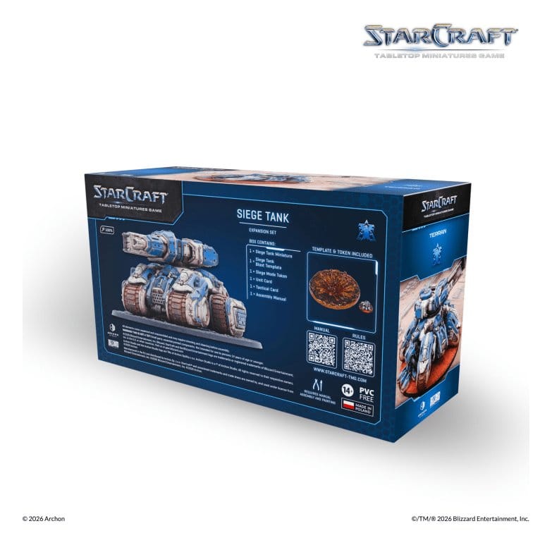 StarCraft TMG set d'extension Terran: Siege Tank
