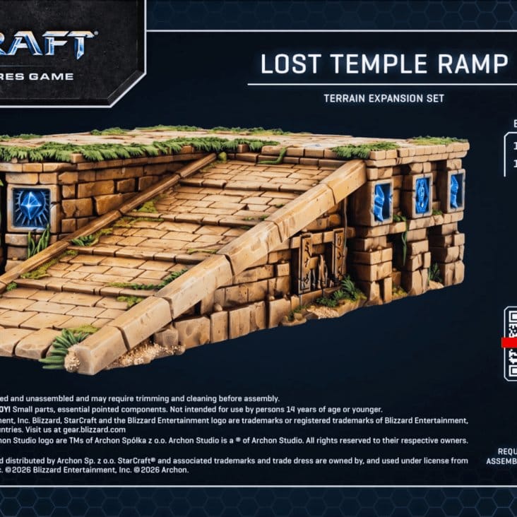 StarCraft TMG set d'extension Terrain: Lost Temple Ramp