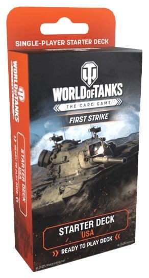 World of Tanks TCG First Strike deck de démarrage USA *ANGLAIS*