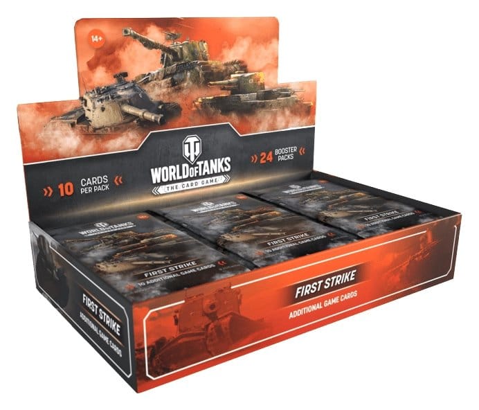 World of Tanks TCG First Strike présentoir boosters (24) *ANGLAIS*
