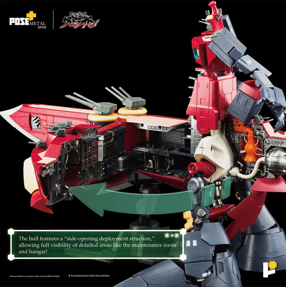 Tengen Toppa Gurren Lagann statuette POSE+METAL series Dai-Gurren 33 cm