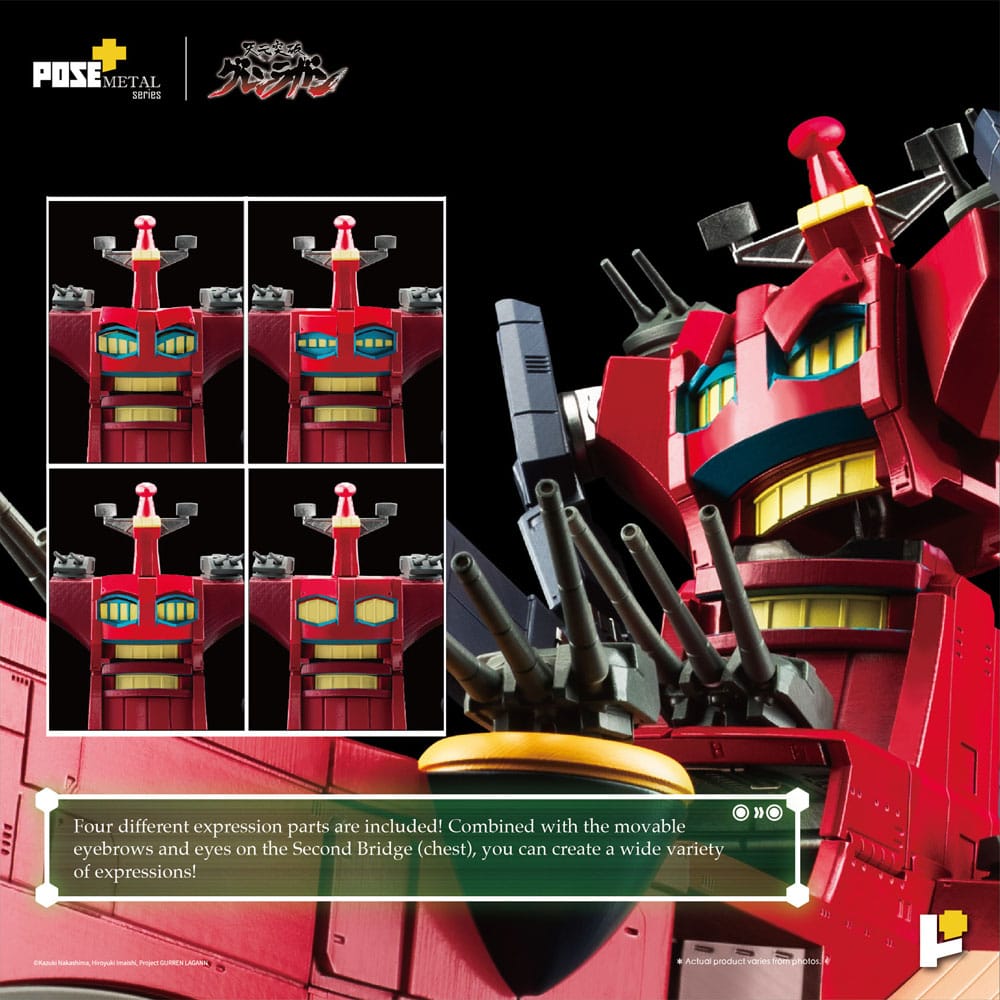 Tengen Toppa Gurren Lagann statuette POSE+METAL series Dai-Gurren 33 cm