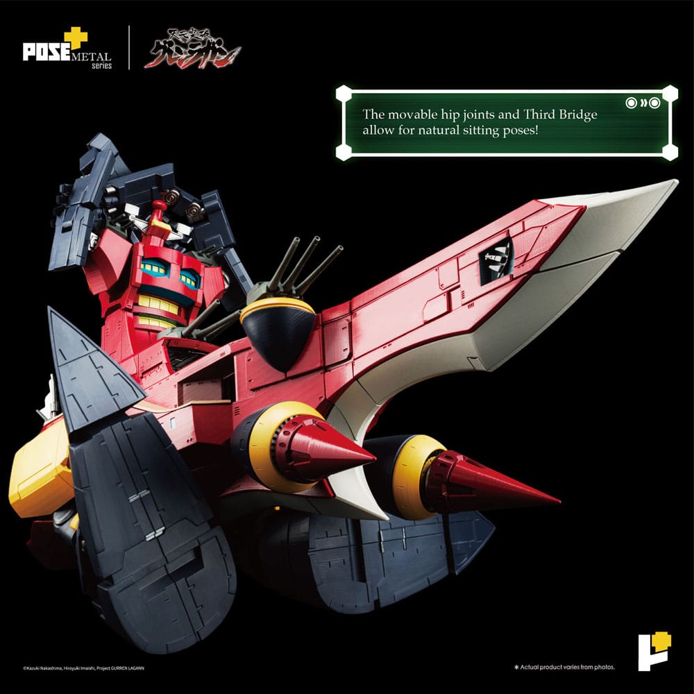 Tengen Toppa Gurren Lagann statuette POSE+METAL series Dai-Gurren 33 cm