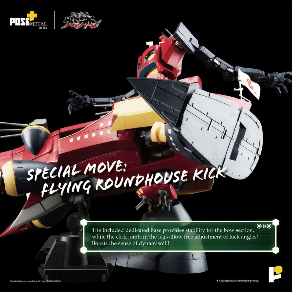 Tengen Toppa Gurren Lagann statuette POSE+METAL series Dai-Gurren 33 cm