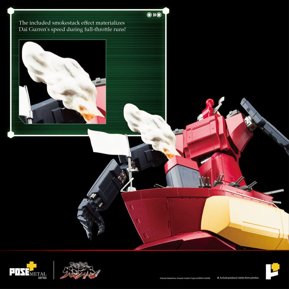 Tengen Toppa Gurren Lagann statuette POSE+METAL series Dai-Gurren 33 cm