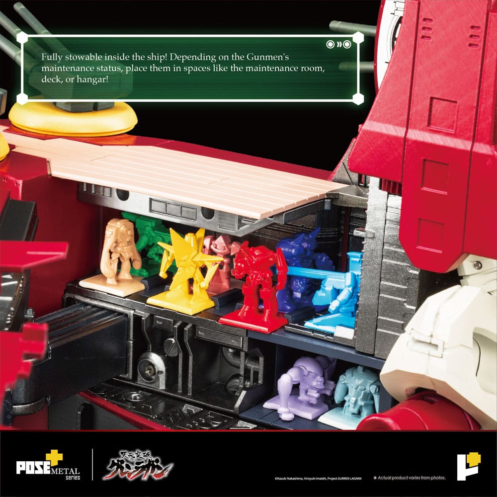Tengen Toppa Gurren Lagann statuette POSE+METAL series Dai-Gurren 33 cm